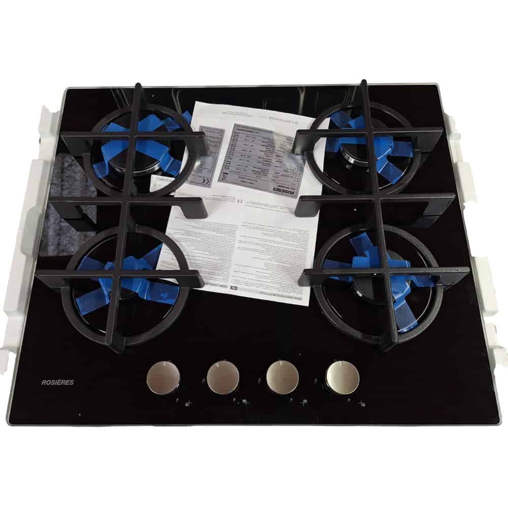 PIANO COTTURA A GAS ROSIERES 4 FUOCHI