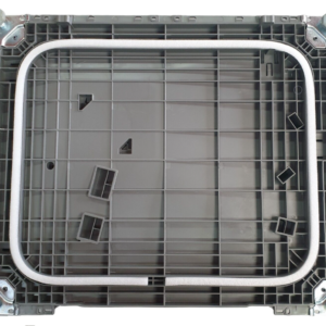 BASE INFERIORE CON PIEDINI COLORE GRIGIO PER LAVATRICE DAYA DSW-610