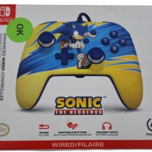 CONTROLLER JOYSTICK POWERA ENHANCED WIRED SONIC COMPATIBILE CON NINTENDO SWITCH