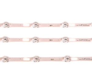 KIT TRE BARRE LED VK8E (66L04H20122CAD08EP) PER TV SAMSUNG UE50TU8070UXZT