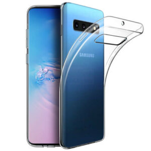 COVER TRASPARENTE CON ANGOLI RINFORZATI IN SILICONE PER SAMSUNG GALAXY S10 E