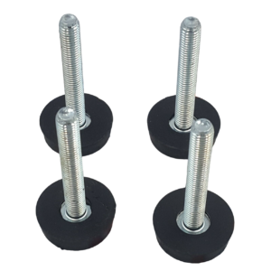 SET QUATTRO PIEDINI A VITE NERI (41028043) PER LAVASCIUGA CANDY CBWD8514D-S