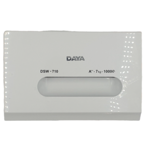 MASCHERINA CASSETTO COLORE BIANCO (F31110063) PER LAVATRICE DAYA DSW-710