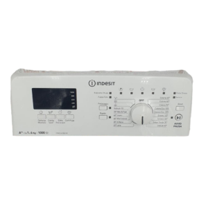 FRONTALINO CON MODULO DISPLAY PROGRAMMATO PER LAVATRICE INDESIT ITWD61052W