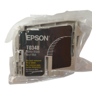 INCHIOSTRO CARTUCCIA EPSON (T0348 CAMALEONTE) ORIGINALE COLORE NERO OPACO