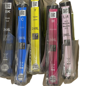 INCHIOSTRO CARTUCCIA EPSON (24XL ELEFANTE) ORIGINALE COLORI VARI