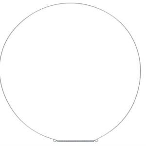 ANELLO PORTA POSTERIORE (481249218028) PER LAVATRICE WHIRLPOOL DLC7012
