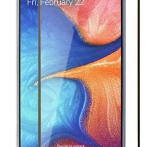 PELLICOLA IN VETRO TEMPERATO TRASPARENTE 2.5D PER SAMSUNG GALAXY A20E