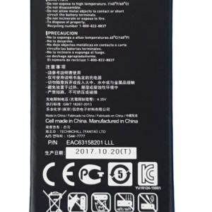 BATTERIA INTERNA 2050 mAh 3,8V BL-T22 (EAC63158201) PER SMARTPHONE ZERO H650E LG