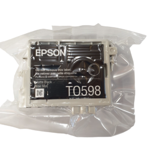 INCHIOSTRO CARTUCCIA EPSON (T0598 GIGLIO) ORIGINALE COLORE NERO OPACO