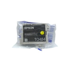 INCHIOSTRO CARTUCCIA EPSON (T0484 CAVALLUCCIO MARINO) ORIGINALE YELLOW GIALLO