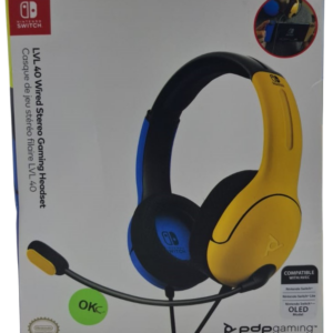 CUFFIE GAMING PDP WIRED STEREO (LVL 40) COMPATIBILI CON NINTENDO SWITCH