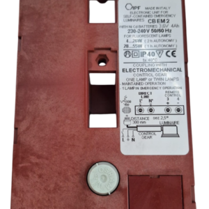 BATTERIA ALIMENTAZIONE 230-240V 50/60 Hz 36V IP 40 (CBEM2) PER FARETTI