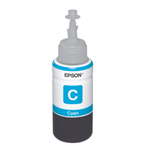 INCHIOSTRO FLACONE EPSON ECO TANK (T6642) ORIGINALE COLORE CYAN CIANO