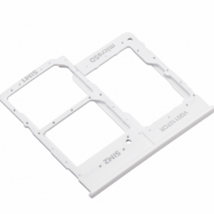 SAMSUNG PORTA SIM HOLDER COLORE BIANCO (GH98-44377B) PER GALAXY A20E SM-A202F
