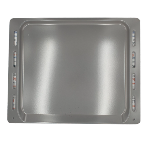 TEGLIA LECCARDA 45,8X35 CM COLORE GRIGIO (42805550) PER FORNO HOOVER HOA03VW