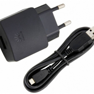 CARICA BATTERIE HUAWEI CON CAVO (HW-050100E2W)  COLORE NERO PER P6-P7-P8-P9 LITE