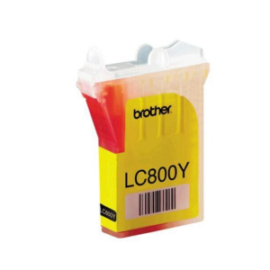 INCHIOSTRO CARTUCCIA BROTHER (LC800Y) ORIGINALE COLORE YELLOW GIALLO