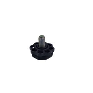 PIEDINO A VITE REGOLABILE NERO C00864345 (2912701400) PER LAVATRICI BEKO