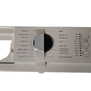 FRONTALINO COMPLETO CON MODULO PROGRAMMATO PER LAVATRICE AKAI AQUA6048AS